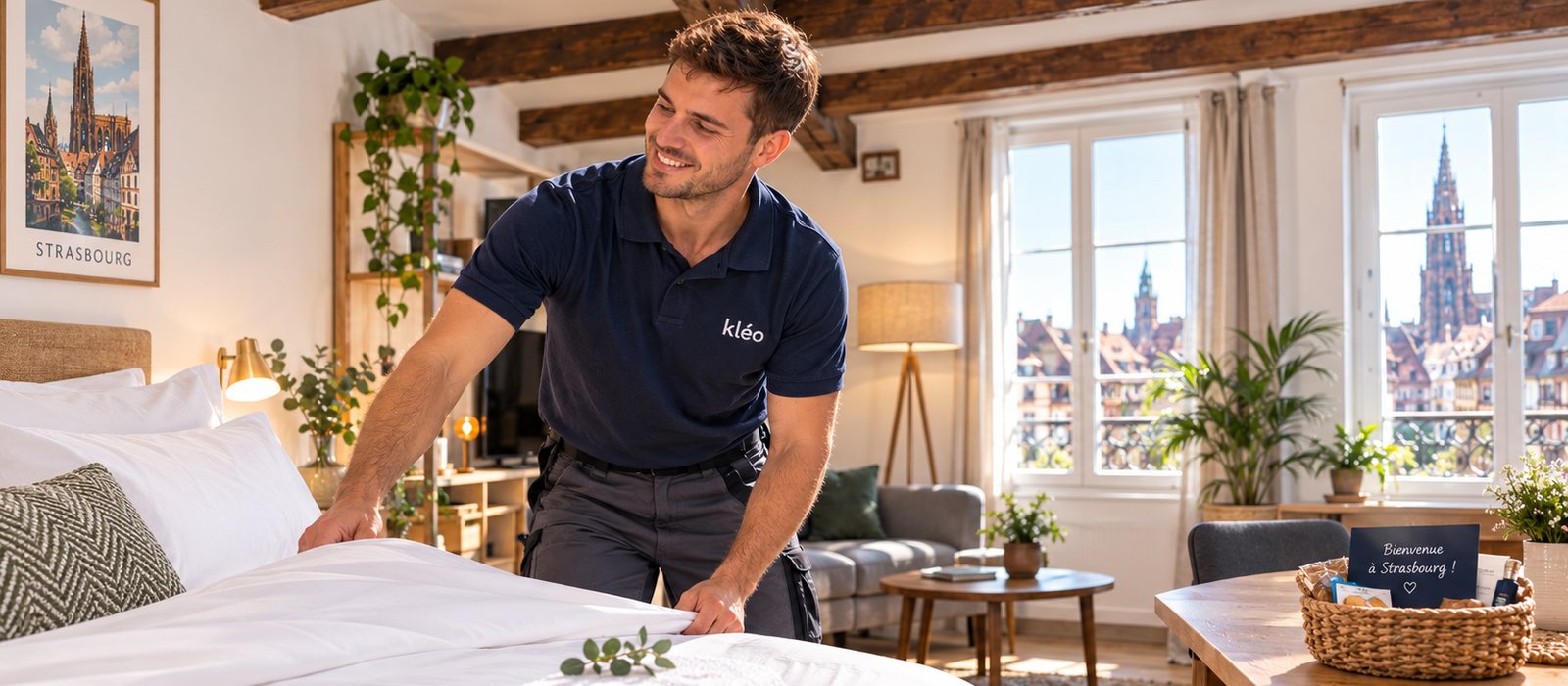 Appartement de location courte durée prêt à accueillir des voyageurs
